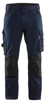 Produktbild von Blakläder Handwerker Arbeitshose mit Stretch 1751, Farbe:Dunkel Marineblau, Größe:C52