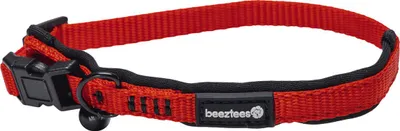 Produktbild von Beeztees Katzenhalsband Parinca aus Nylon rot