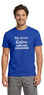 Produktbild von Spreadshirt Das Ist Mein Kostüm Fasching Karneval Ende Männer T-Shirt, XXL, Dunkelblau
