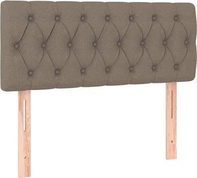 Produktbild von vidaXL Kopfteil Taupe 90x7x78/88 cm Stoff