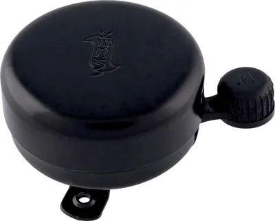 Produktbild von Widek Klingel Stahl schwarz Ø 6,4 cm