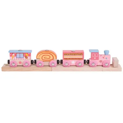 Produktbild von Bigjigs Rail Sweet Express + 3 Gleise