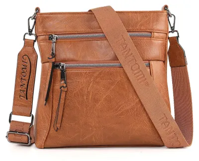 Produktbild von TANTOMI Umhängetaschen für Damen, Umhängetaschen mit mehreren Fächern, Umhängeta