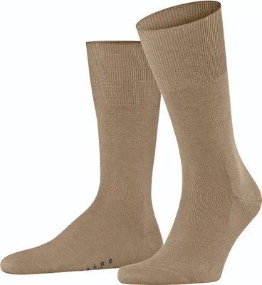 Zdjęcie produktu dla Skarpety FALKE Airport Merino dla mężczyzn, kolor camel, rozmiar 39-40
