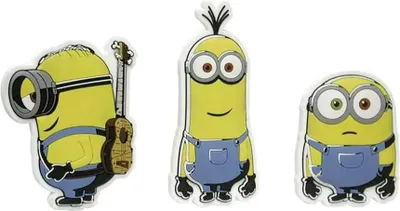 Produktbild von Minions Gummimagnet Gelb  Gelb One Size