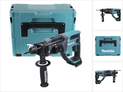 Produktbild von Makita DHR 202 ZJ Akku Kombihammer 18 V 2,0 J SDS Plus + Makpac - ohne Akku, ohne Ladegerät