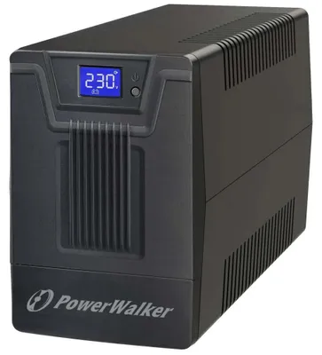 Produktbild von PowerWalker VI 1000 SCL, Line-Interaktiv, 1 kVA, 600 W, Sine, 162 V, 290 V