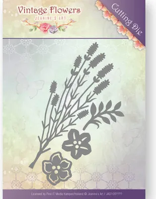 Produktbild von Stanzschablone - Jeanines Art - Vintage Flowers - Vintage Zweige
