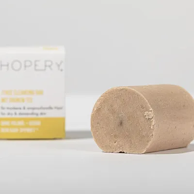 Produktbild von Hopery Vegane Naturkosmetik Gesichtsreinigung für trockene Haut - Face cleansing bar mit grünem Tee