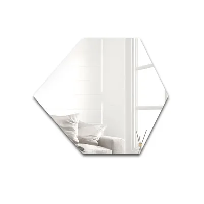 Zdjęcie produktu dla Lustro o geometrycznym kształcie GEOME 80x69 dekoracyjne