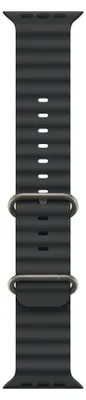 Zdjęcie produktu dla Apple MXTL3ZM/A, Pasek, Smartwatch, Czarny, Apple, Modele Apple Watch 44mm 45mm 46mm 49mm, Fluoroelastomer, Tytanowy