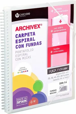 Immagine prodotto di Cartella organizer Carchivo Archivex-Star Trasparente A4