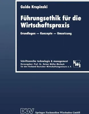 Immagine prodotto di Führungsethik für die Wirtschaftspraxis