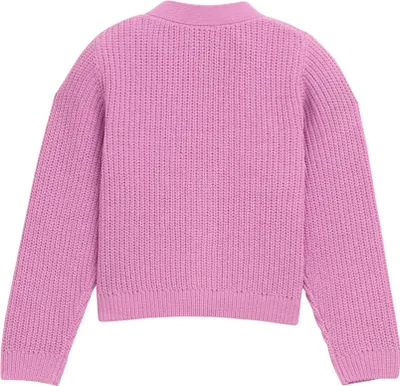 Produktbild von Tom Tailor Strickjacke V-Ausschnitt mit Herz-Knöpfen zum Schließen
