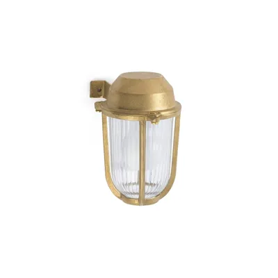Produktbild von Faro BORDA, Oberfläche, Oval, 1 Glühbirne(n), E27, IP44, Messing, Transparent