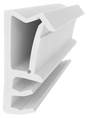 Produktbild von Flügelfalzdichtung 10 mm Falzhöhe - Weiß - 8 Meter - Fensterdichtung - Türdichtung - Gummidichtung für Holzfenster - Dichtung gegen Kälte und Zugluft