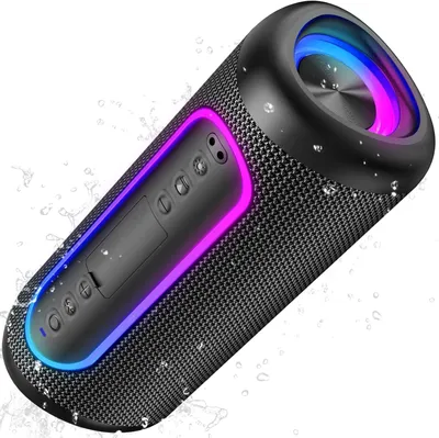 Immagine prodotto di Altoparlante Bluetooth portatile da 30W - Nero - Autonomia della batteria: 30 ore - Luci RGB