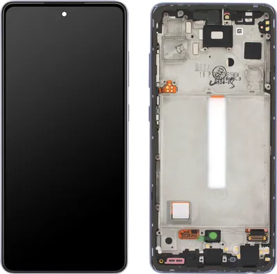 Zdjęcie produktu dla Ekran LCD z dotykiem do telefonu Samsung Galaxy A52s 5G, fioletowy, zamiennik