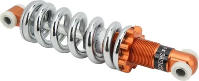 Obrázek produktu pro 190 mm tlumič pro motocykly, nosnost 1200 lbs, oranžový, univerzální nastavitelný tlumič pro skútry, mopedy