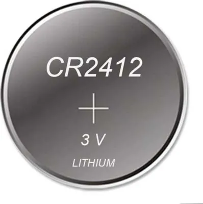 Produktbild von CR2412 Lithium Batterie IEC CR2412 Marken Lithium Batterien, 24,5 x 1,25mm