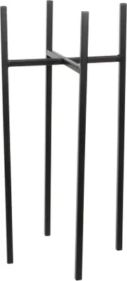 Image de Mica Decorations Ascot Support pour plantes - L24 x l24 x H55 cm - Métal - Noir