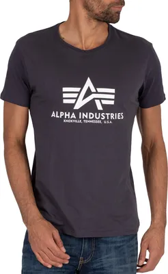Produktbild von Alpha Industries Basic T-Shirt M 100501-02 Pullunder Alpha Industries Größe: M,