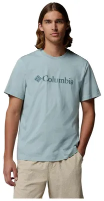 Produktbild von T-Shirt Columbia Camiseta Columbia CSC Basic Logo manga corta azul celeste turquesa für Herren