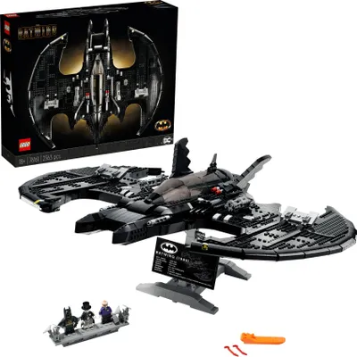 Produktbild von LEGO 76161 BATMAN 1989 Batwing Sammlerset für Erwachsene mit exklusiven Minifiguren