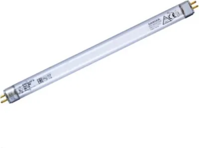 Image de Lampe UV 6 watt raccordement 2+2 broches G5 pour installation de stérilisation et de désinfection