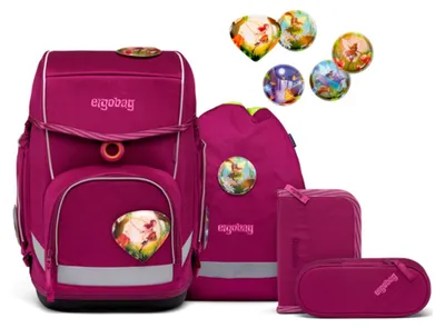 Produktbild von Ergobag Cubo Schulranzen Set (5-tlg.) Waldzaubär