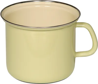 Produktbild von Riess Topf mit Chromrand 16 cm 2,00 l 0271-006 gelb