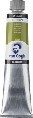 Image de Van Gogh peinture à l'huile tube 200 ml vert olive 620