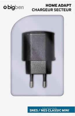 Produktbild von Bigben Interactive SNESMINIADAPT, Drinnen, AC, 5 V, Schwarz