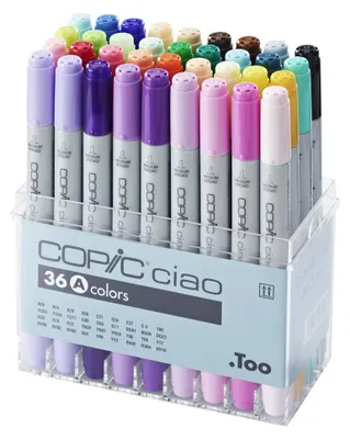 Produktbild von COPIC Hobbymarker ciao 36er Set A