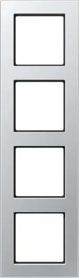 Produktbild von Jung Rahmen 4-fach A 5584 BF AL A5584BFAL