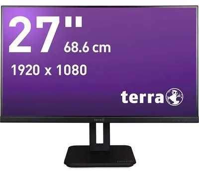 Productafbeelding van TERRA LCD/LED 2748W PV V4, zwart, HDMI/DP/USB-C, GREENLINE PLUS