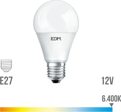Image de Ampoule Led E27 12v 10w Froide éclairage Led Basse Tension Polyvalent (ac/dc) - Edm