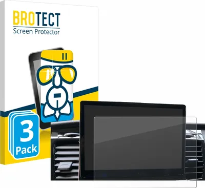 Produktbild von 3x BROTECT Schutzglas für Ford Transit SYNC 4 Schutzfolie Panzer Folie Glas Display Schutz klar
