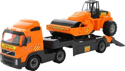 Produktbild von Volvo Truck Tieflader mit Straßenwalze