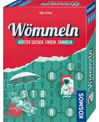 Produktbild von KOSMOS Wömmeln, Wortsuchspiel, Gesellschaftsspiel, Familienspiel, Wort-Gitterrätsel, 682491