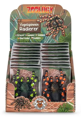 Image de Gomme ZOO « Mygale », assortiment de 2 modèles