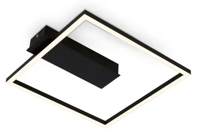 Image de Plafonnier LED, noir, LED/14W