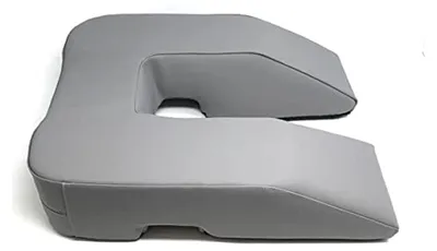 Produktbild von Bauchlagekissen Massagekissen GRAU U-Pillow Gesichtskissen Gesichtsauflage Nasenschlitzkissen