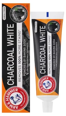 Produktbild von Arm & Hammer Charcoal White Pro 75ml | Whitening Zahnpasta mit Aktivkohle