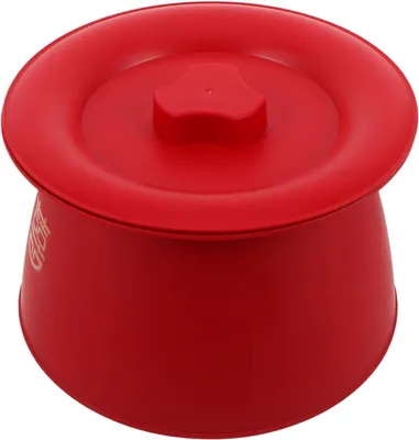 Obrázok produktu pre Nočník – Ergonomický dizajn – Rozmery: 24 x 22,3 x 13,5 cm – Červená farba