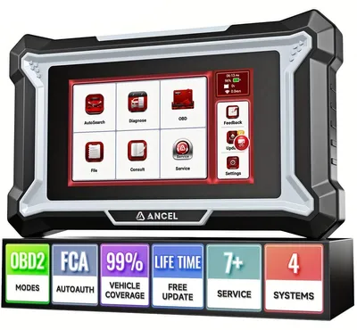 Obrázek produktu pro Diagnostický nástroj OBD2 – Autodiagnostika – Čtečka chybových kódů – Systém diagnostiky motoru – Zařízení pro resetování ABS