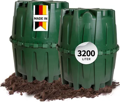 Produktbild von 4rain HERKULES Tanksystem 3200 Liter Komplettpaket Garten