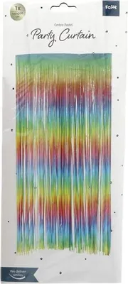 Produktbild von Partyvorhang - bunt - ca. 100 x 200 cm