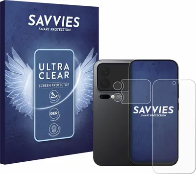 Produktbild von 18x Für Xiaomi 17 Pro (Display+Kamera) Schutzfolie Savvies Displayschutz Display Schutz Folie Klar Transparent