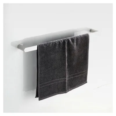 Produktbild von Handtuchhalter 60 cm, Edelstahl Handtuchstange für Bad und Küche, Chrom